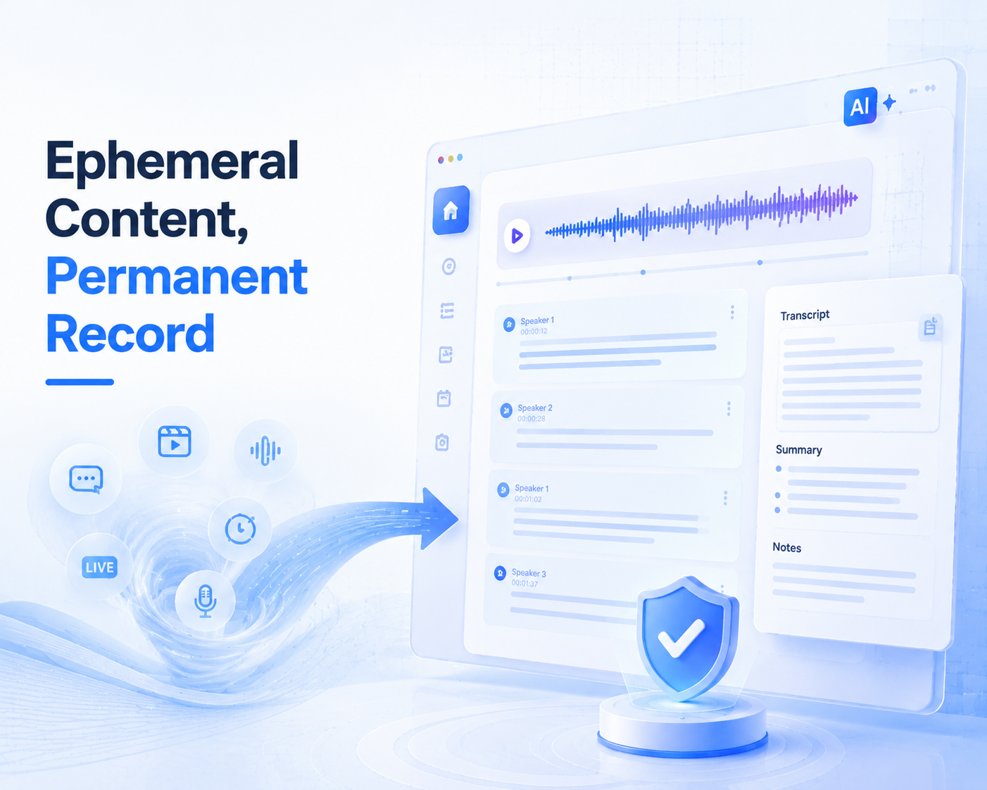 Ephemeral Content, Permanent Record