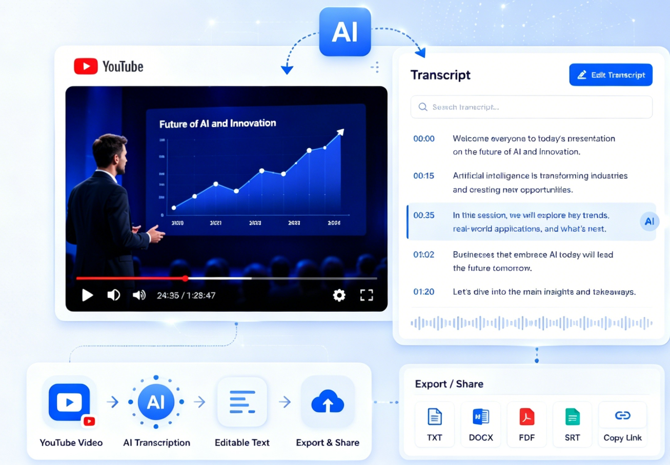 Turn YouTube Videos into Valuable Written Content