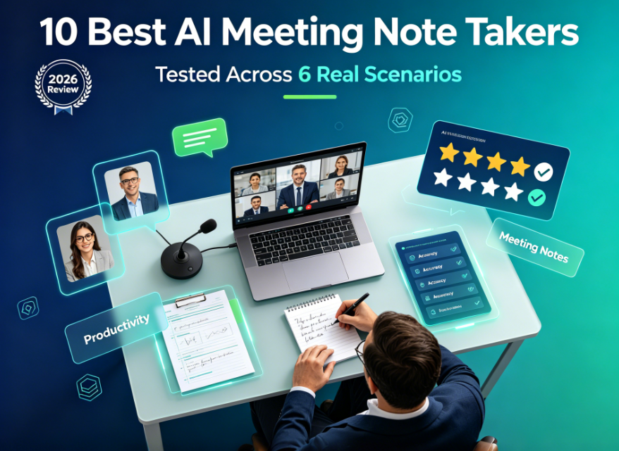 10 Best AI Meeting Note Takers Tested Across 6 Real Scenarios (2026 Review)