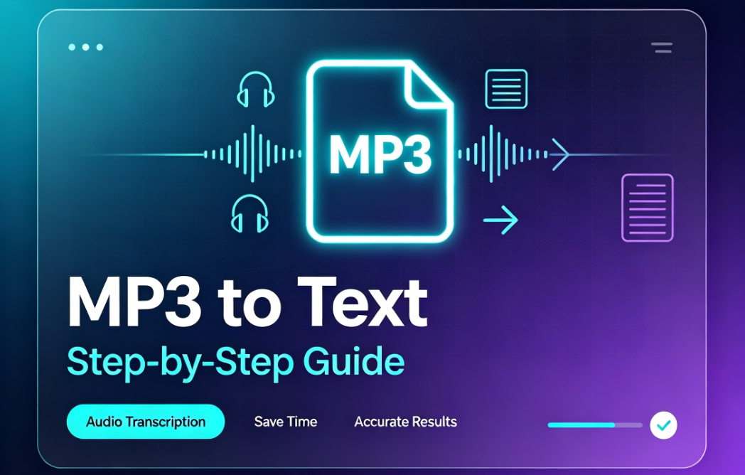 How to Convert MP3 to Text: Complete Guide 2026