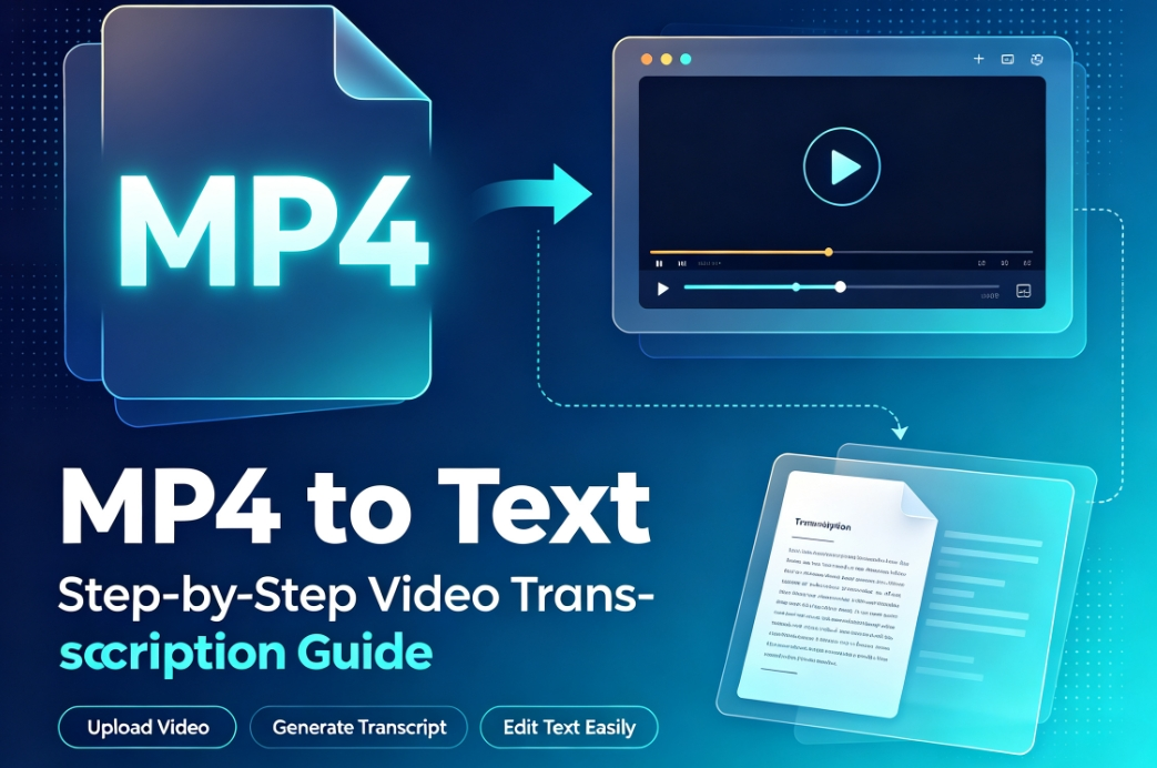 How to Convert MP4 to Text: Methods, Tools, and Tips for 2026