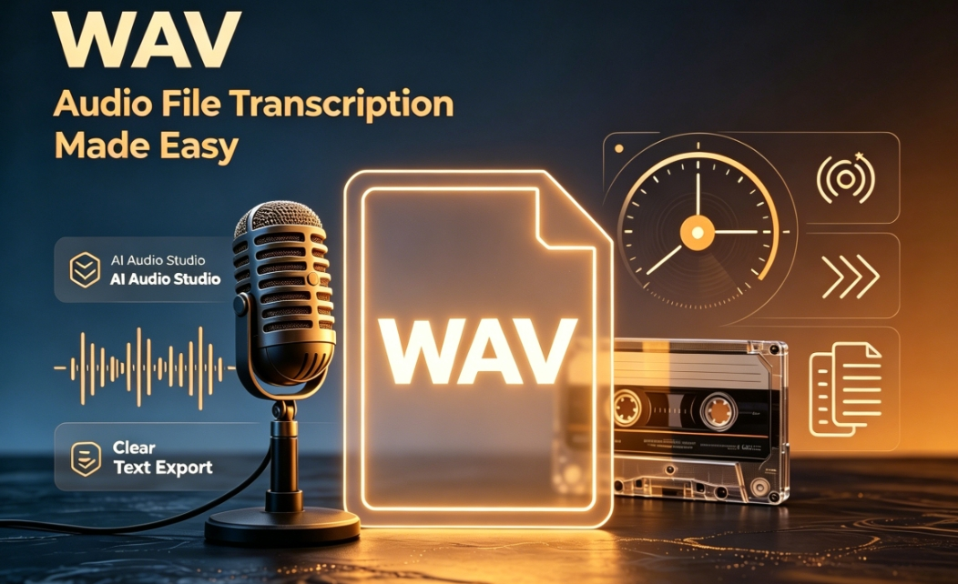 How to Convert WAV to Text: Why Uncompressed Audio Gives You Better Transcripts