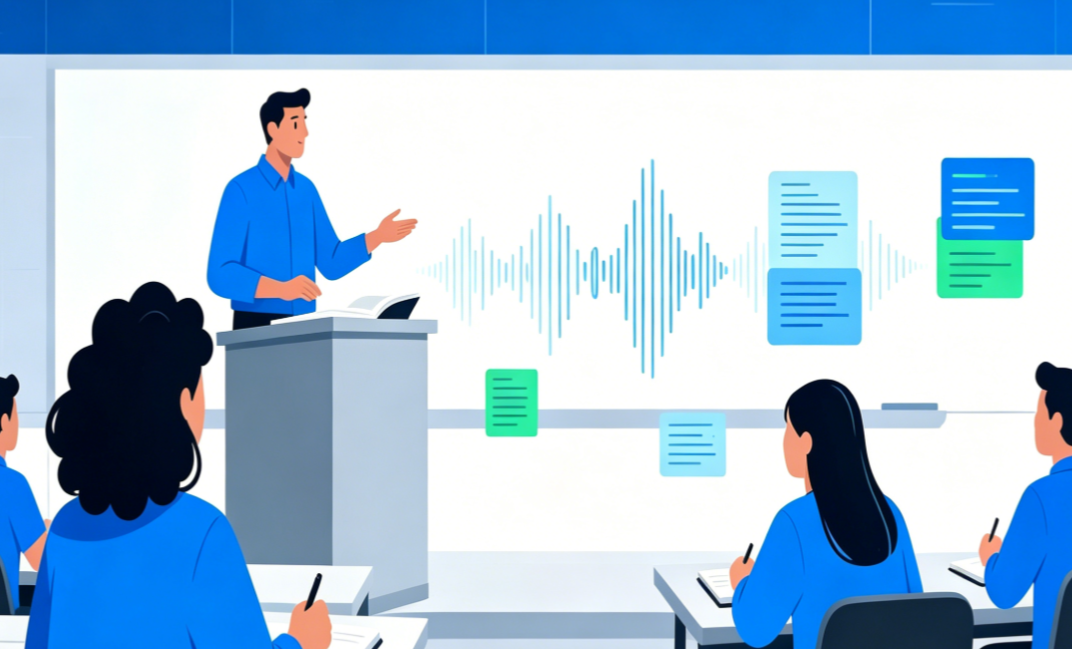 Lecture Transcription: Convert Recordings to Study Notes