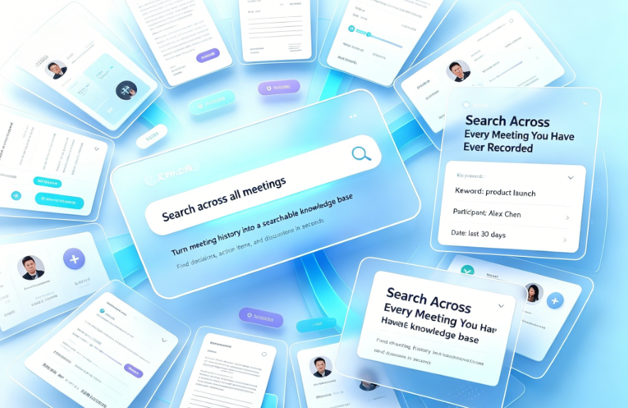 Search Across Every Meeting You Have Ever Recorded