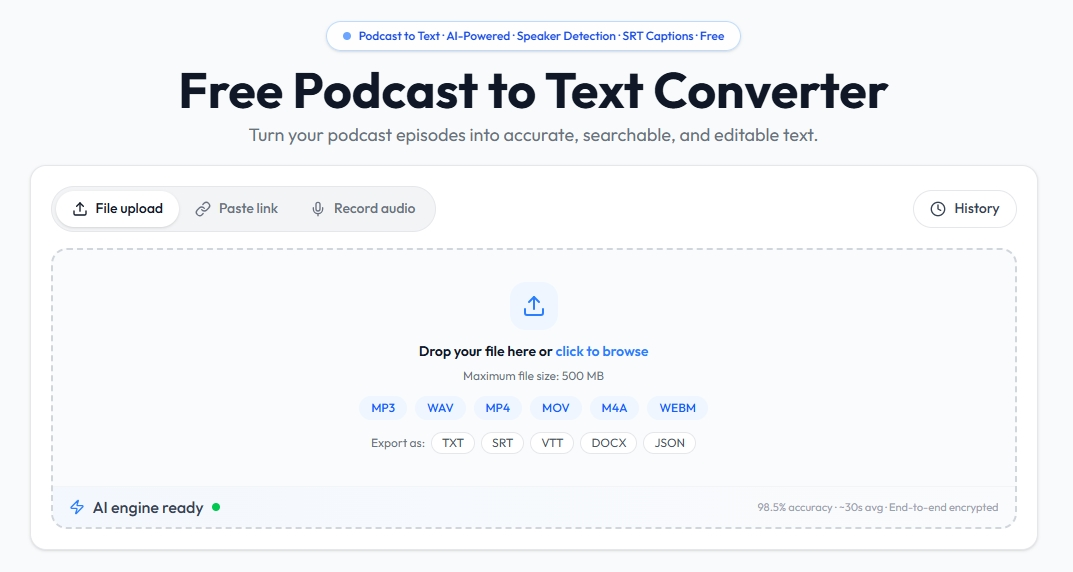 STEP 1: Export or Locate Your Podcast Episode File