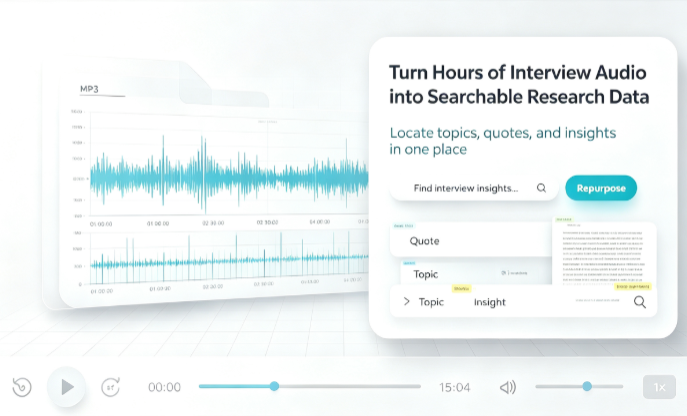 Get More Value from Every MP3 Recording