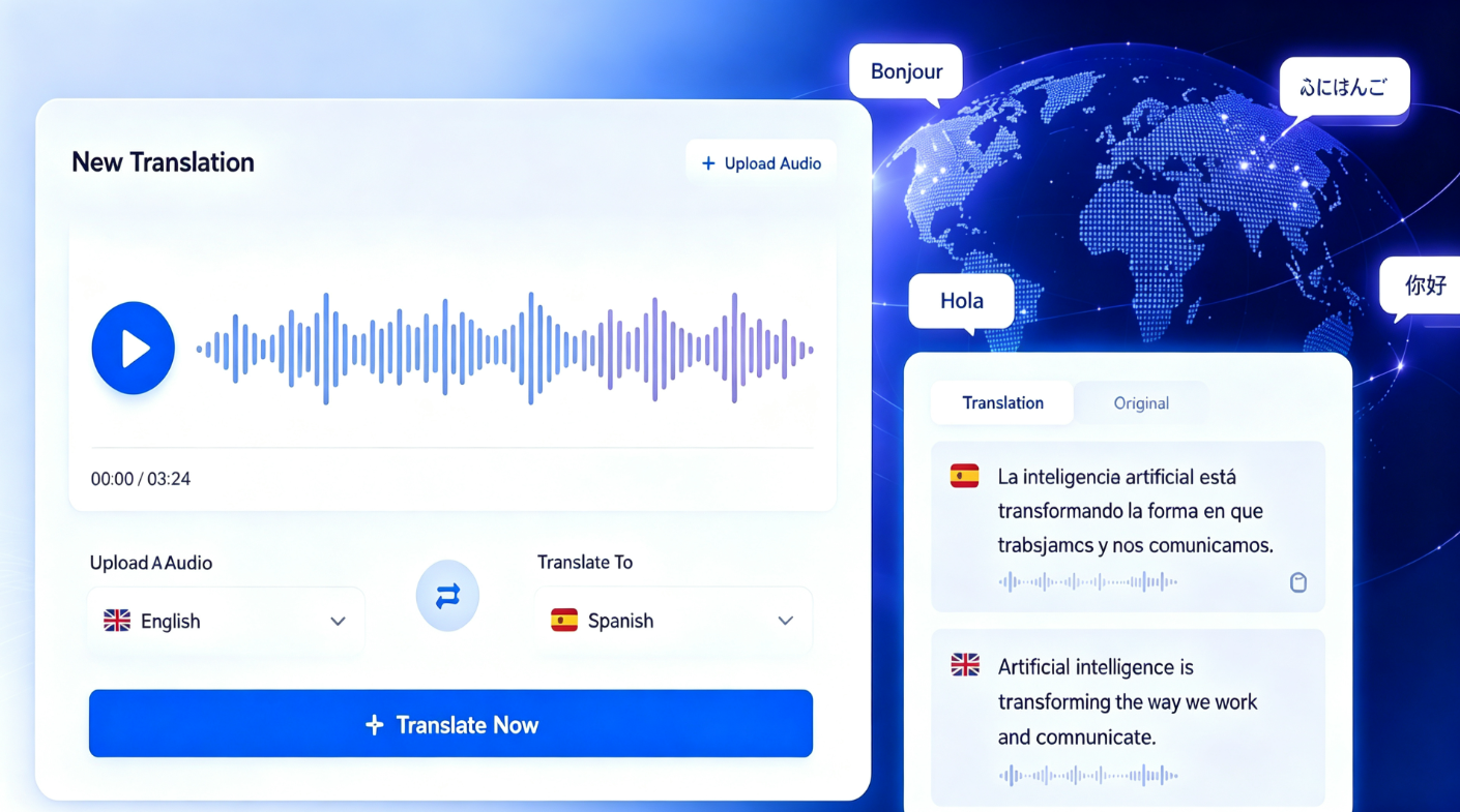 Translate Audio Across Multiple Scenarios